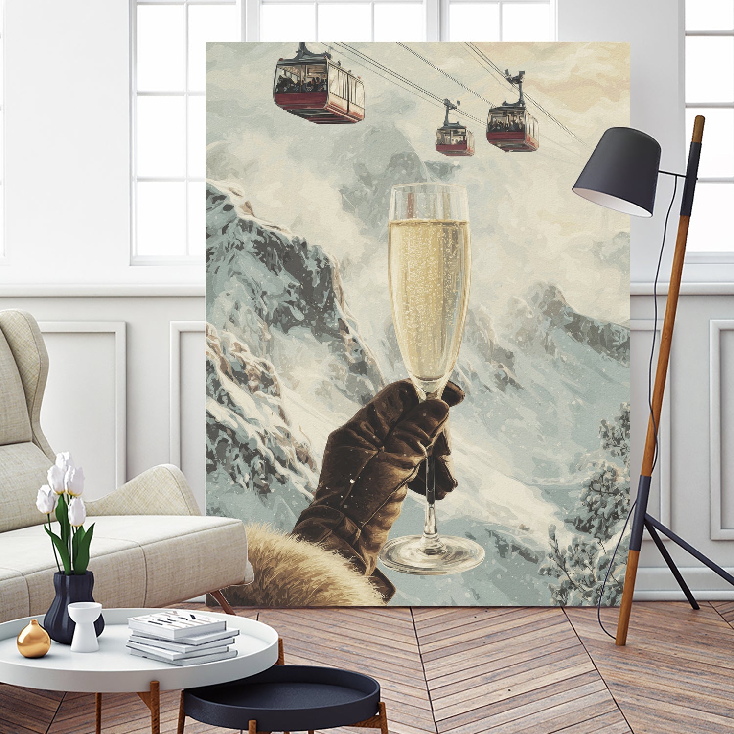 Bubbly Skiing