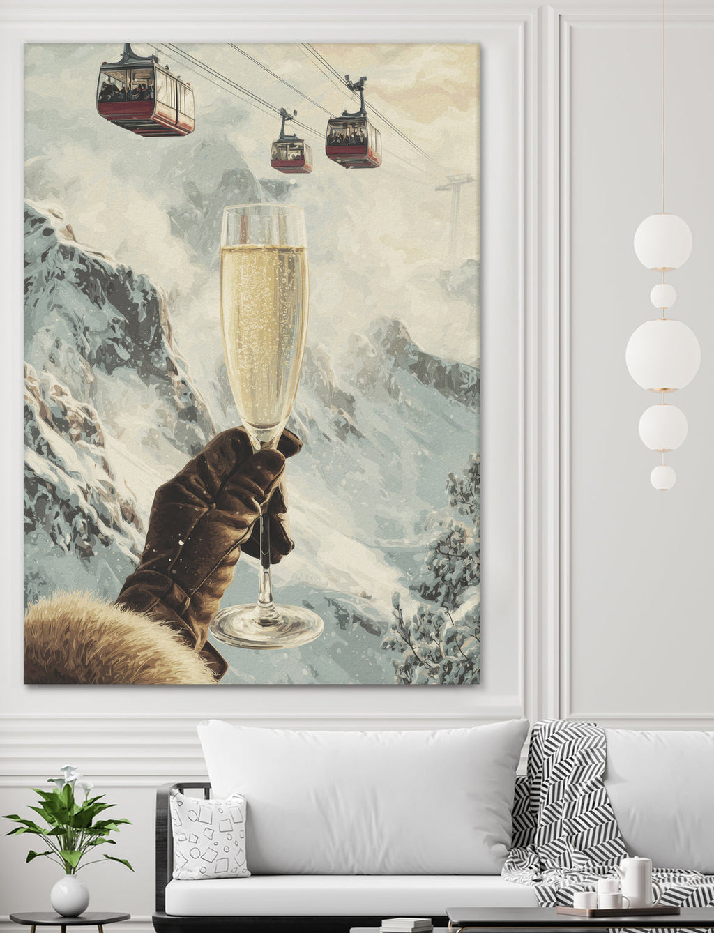 Bubbly Skiing