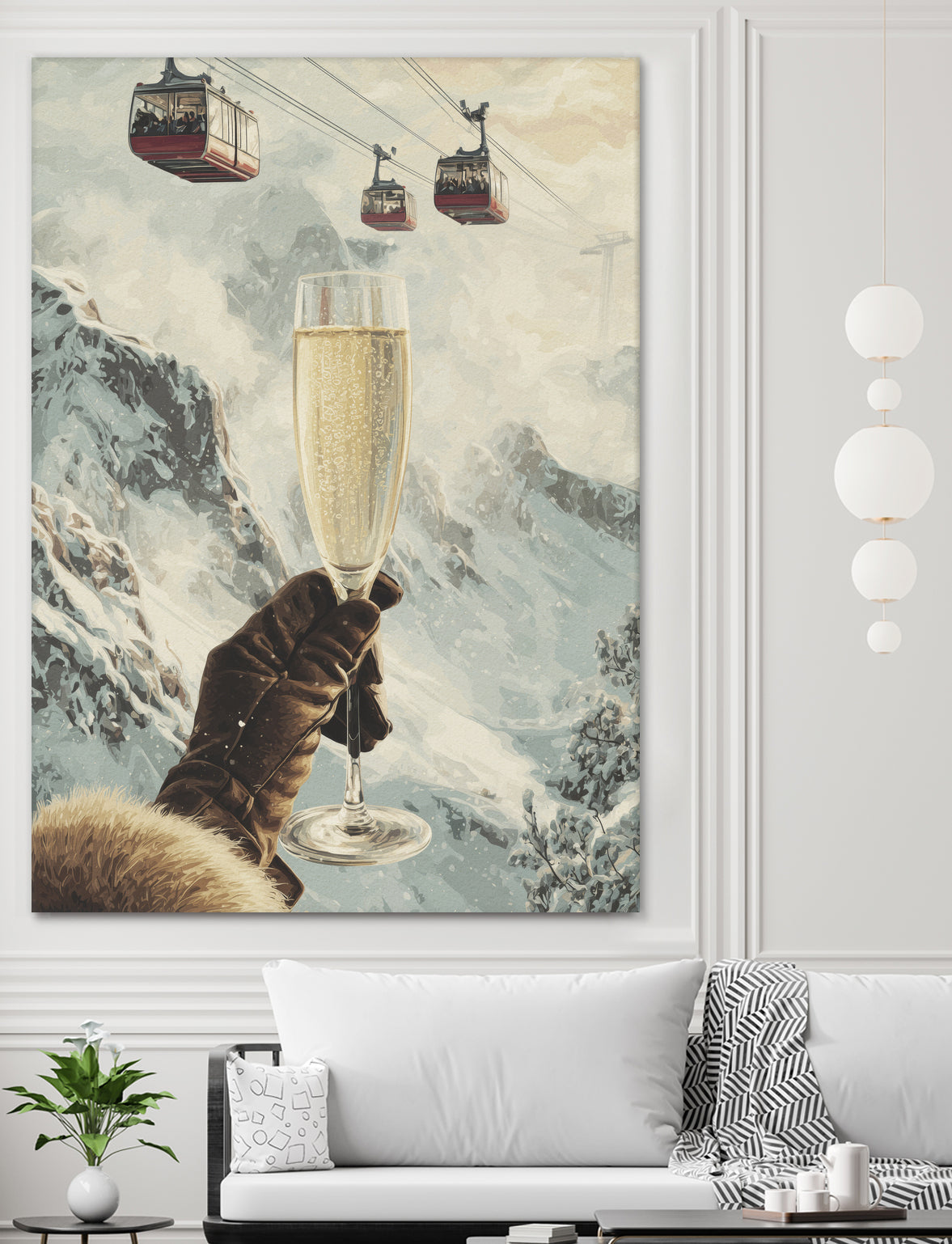 Bubbly Skiing