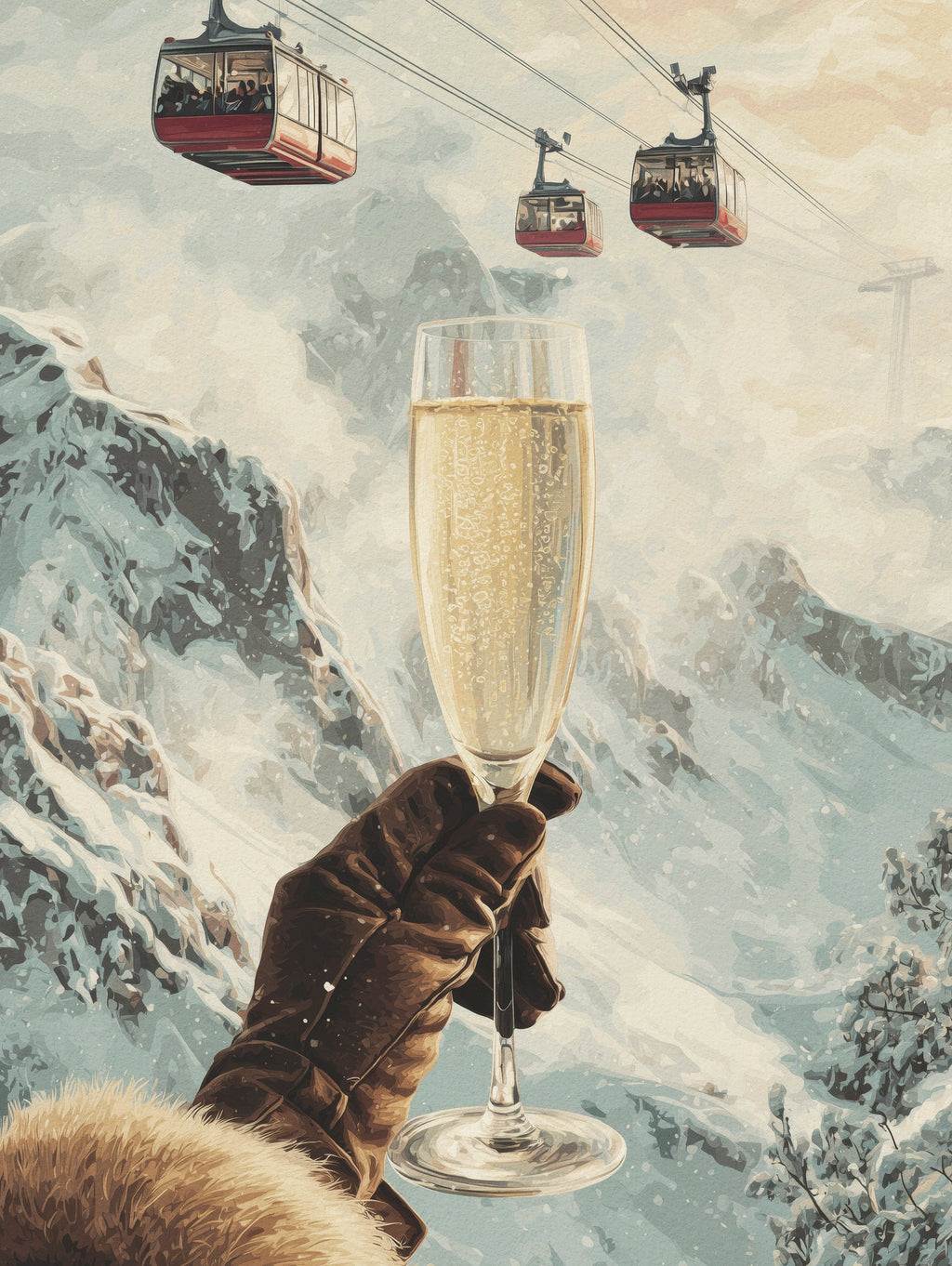Bubbly Skiing