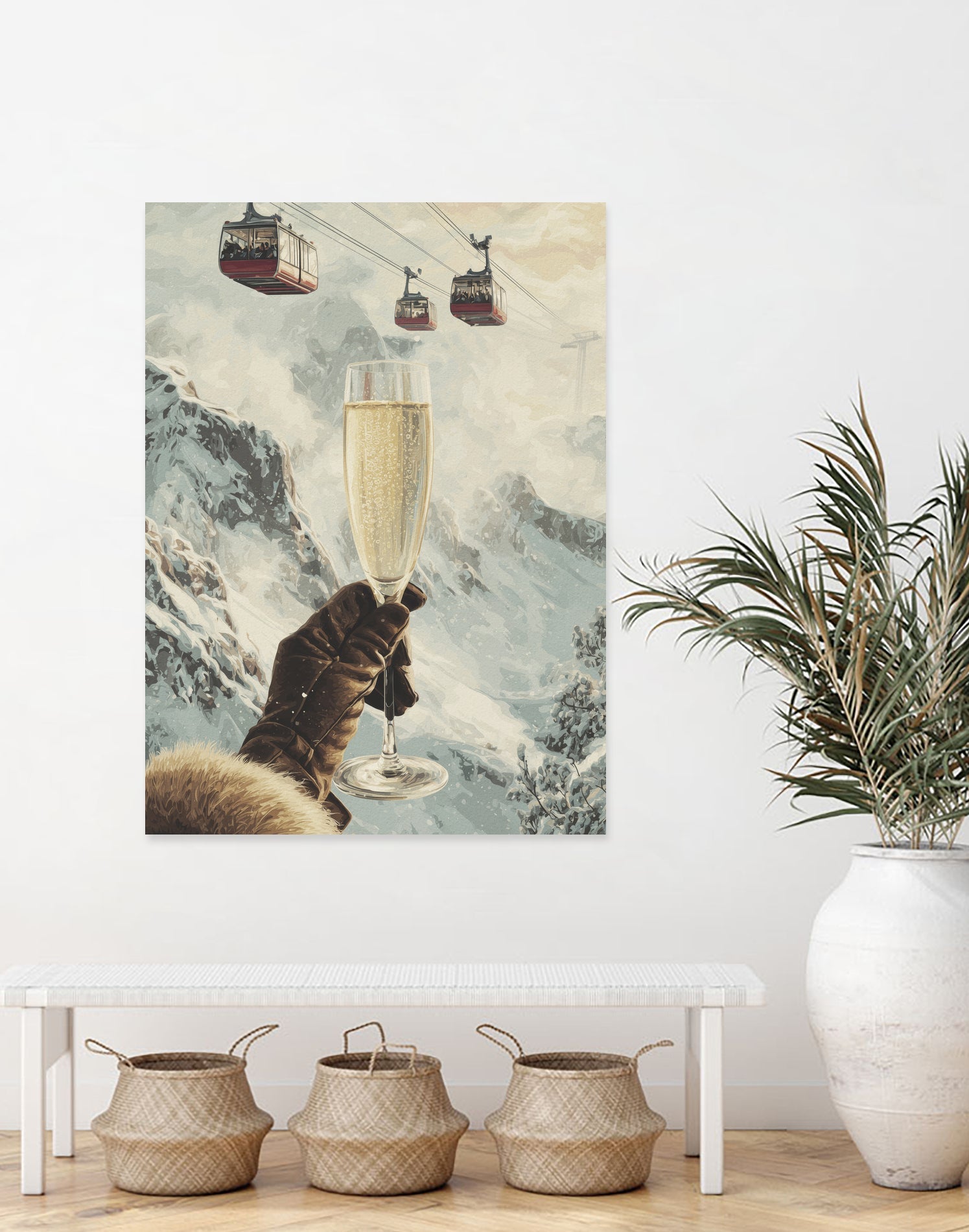 Bubbly Skiing