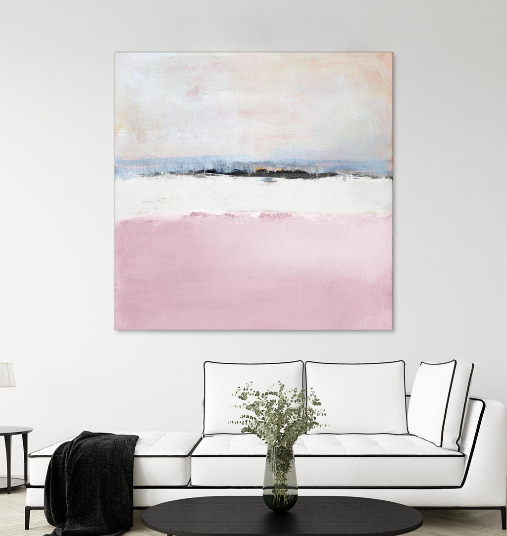 Pink Sea Abstract
