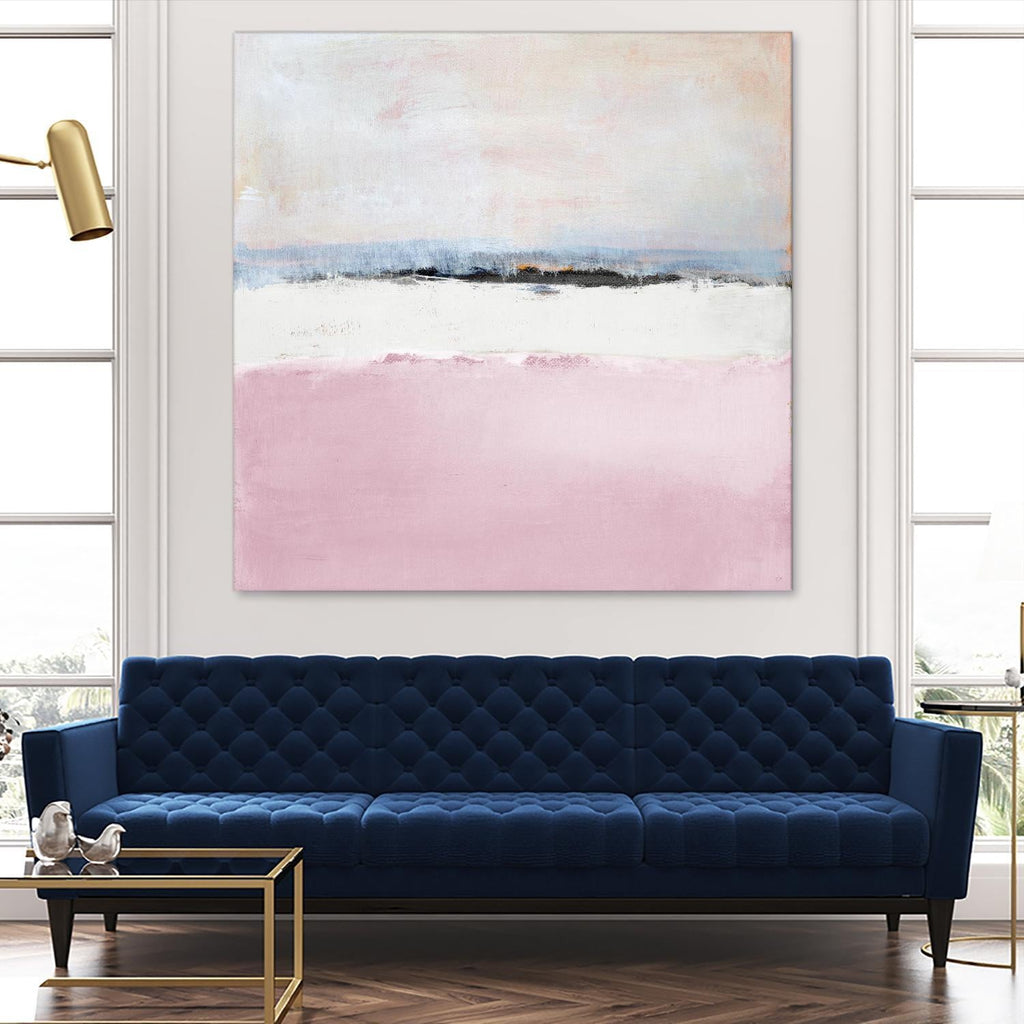 Pink Sea Abstract