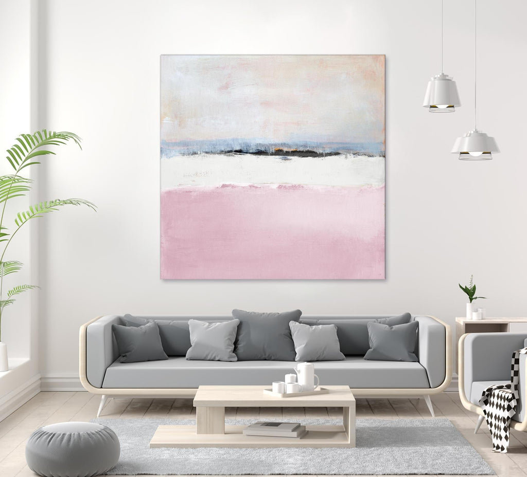 Pink Sea Abstract