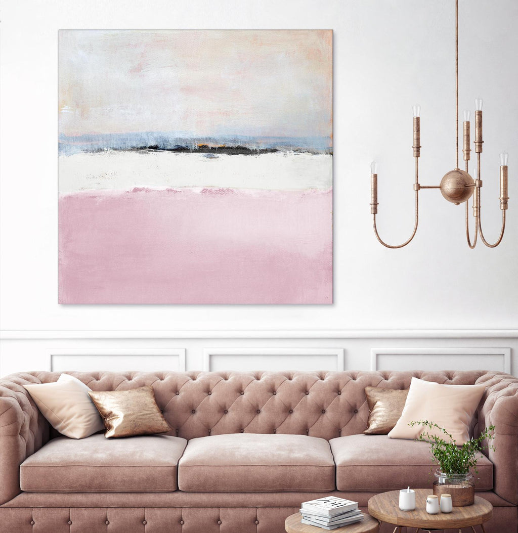 Pink Sea Abstract