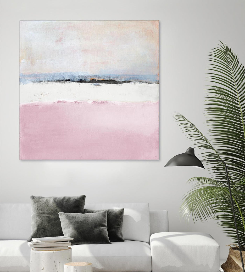 Pink Sea Abstract
