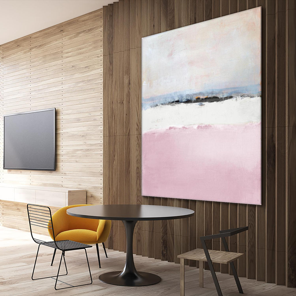 Pink Sea Abstract