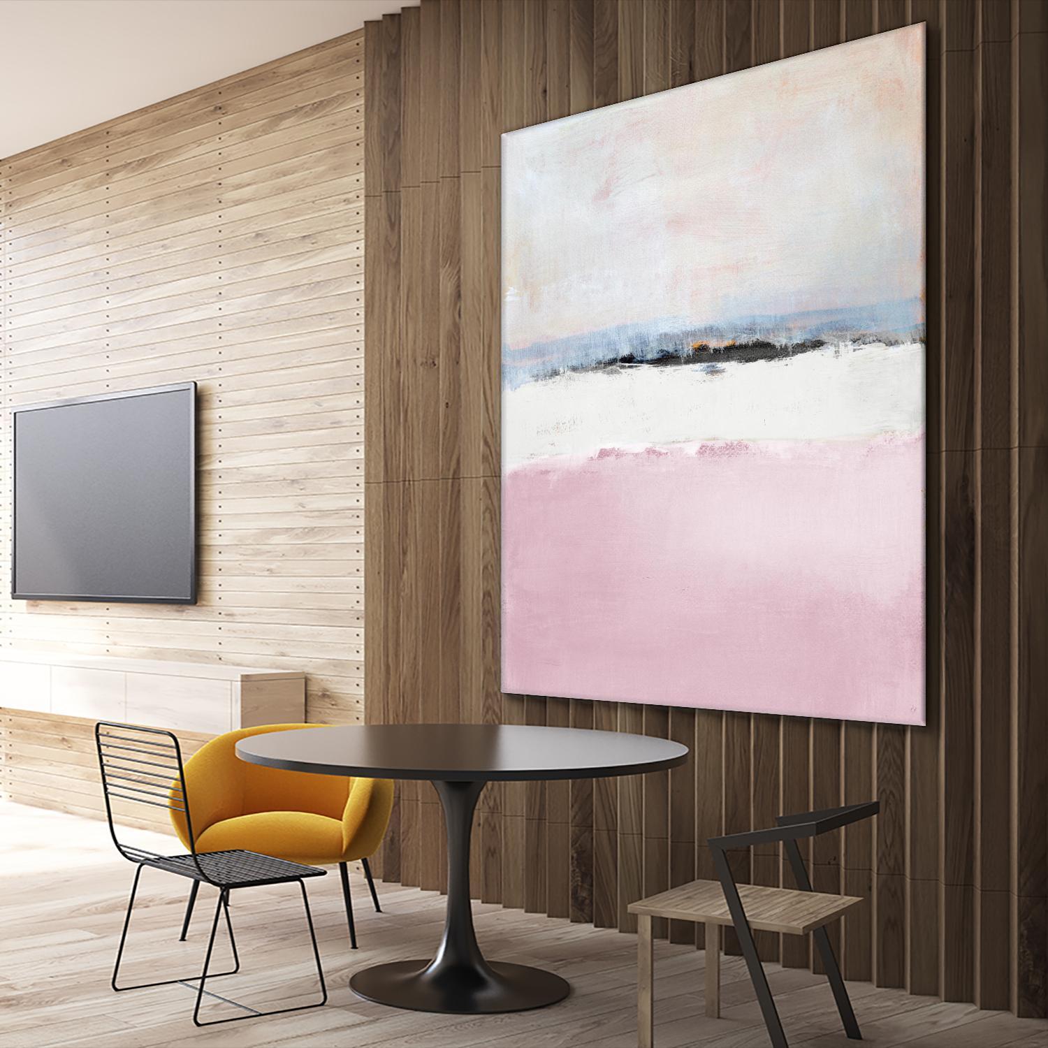 Pink Sea Abstract