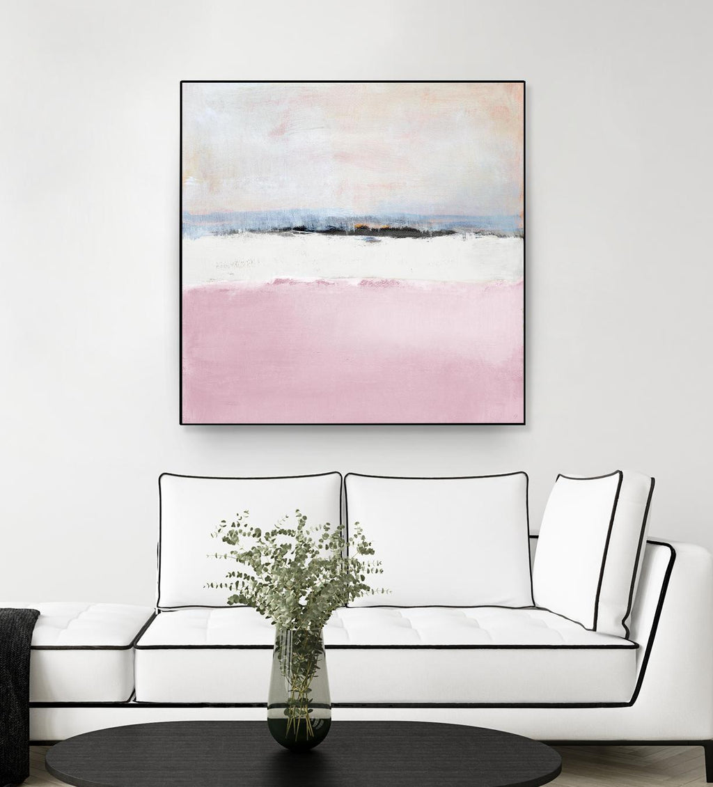 Pink Sea Abstract