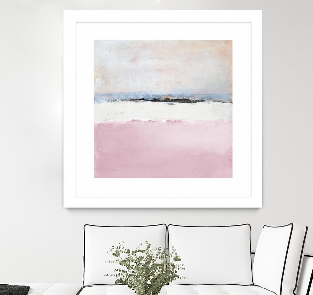 Pink Sea Abstract