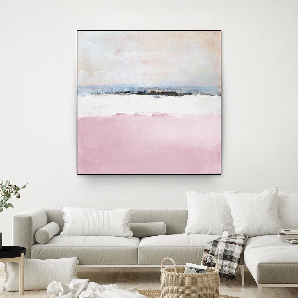 Pink Sea Abstract
