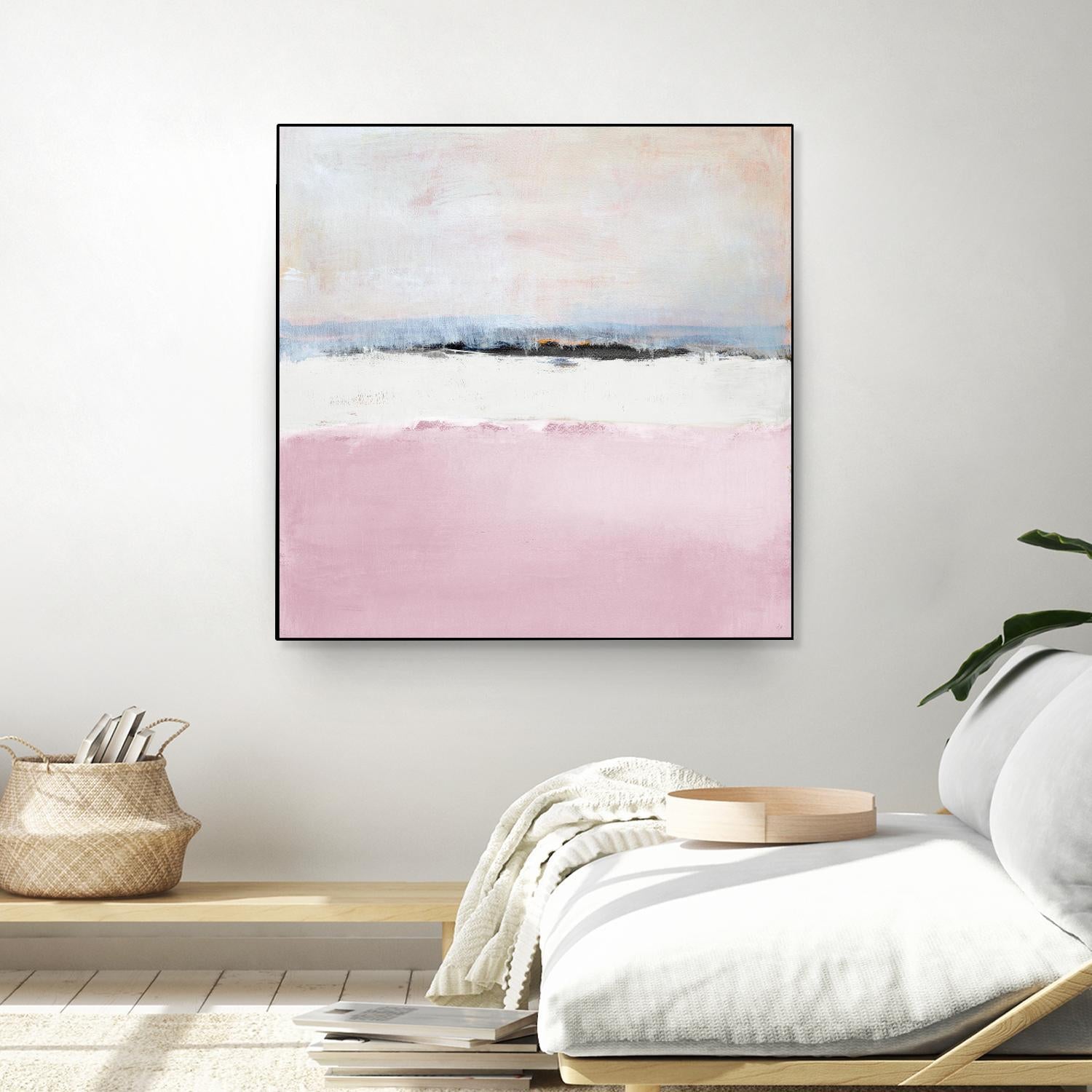 Pink Sea Abstract