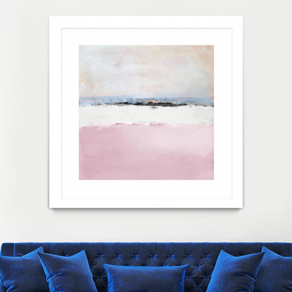 Pink Sea Abstract