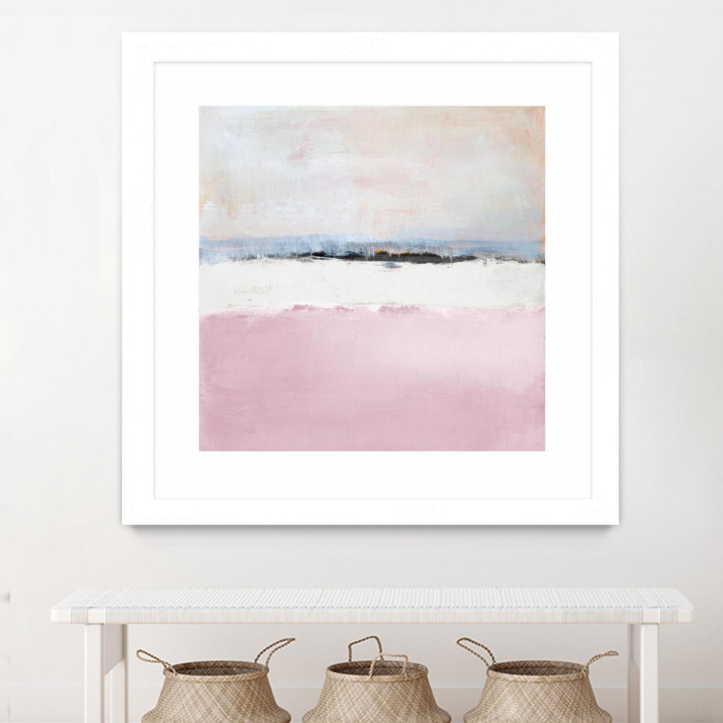 Pink Sea Abstract