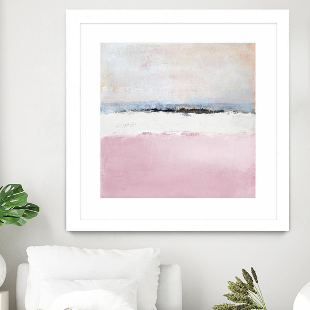Pink Sea Abstract