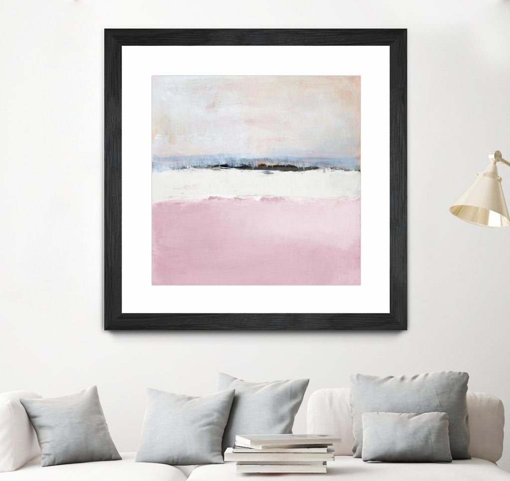 Pink Sea Abstract