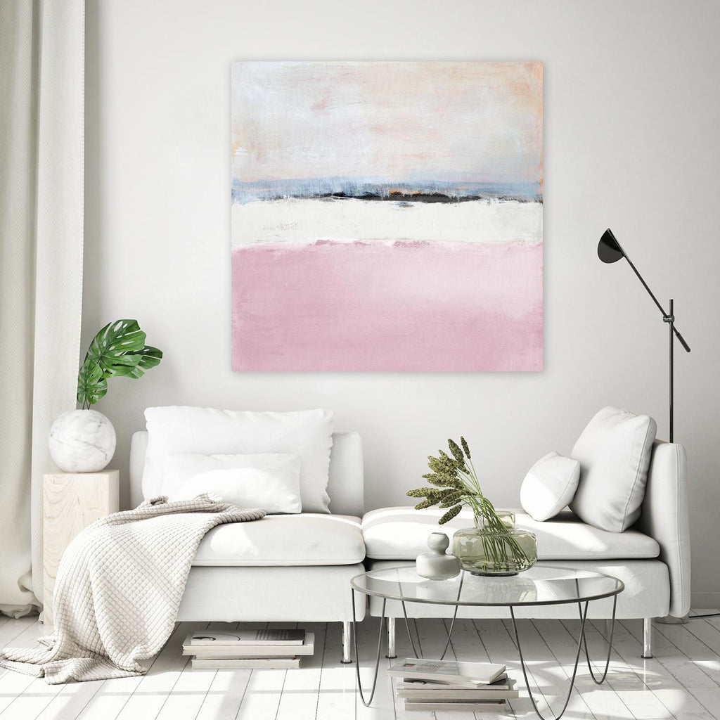 Pink Sea Abstract