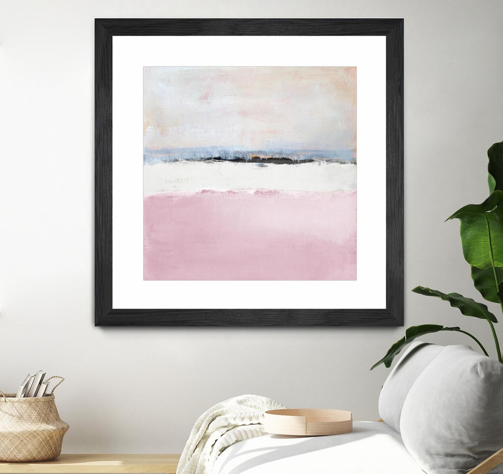 Pink Sea Abstract