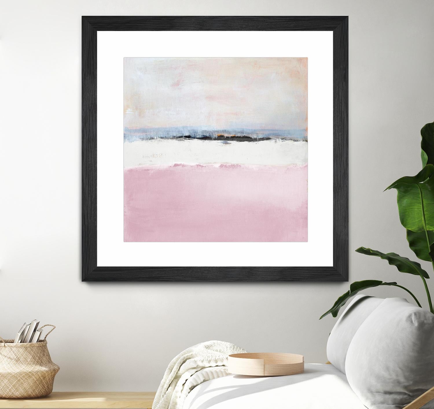 Pink Sea Abstract