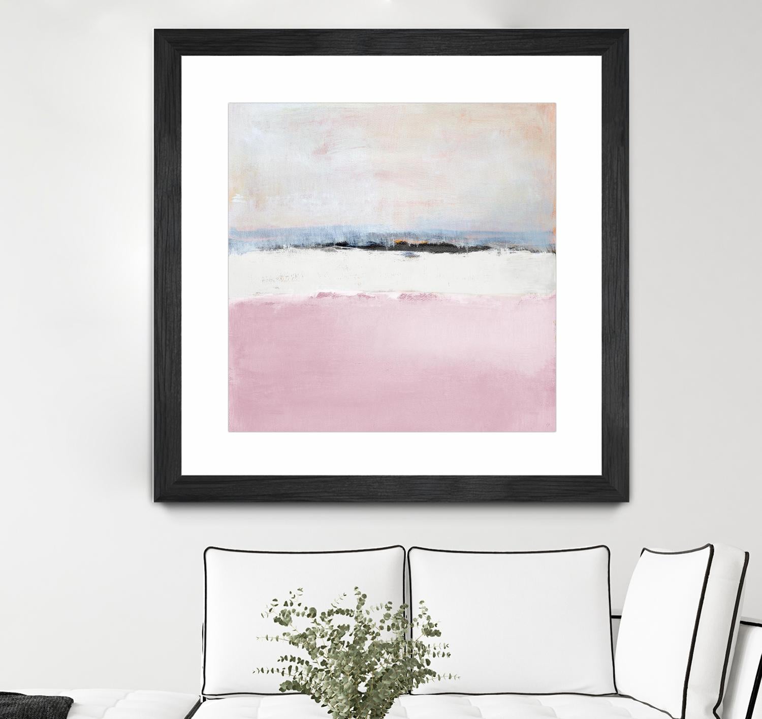 Pink Sea Abstract