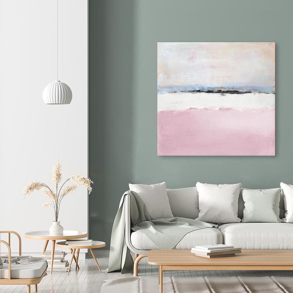 Pink Sea Abstract