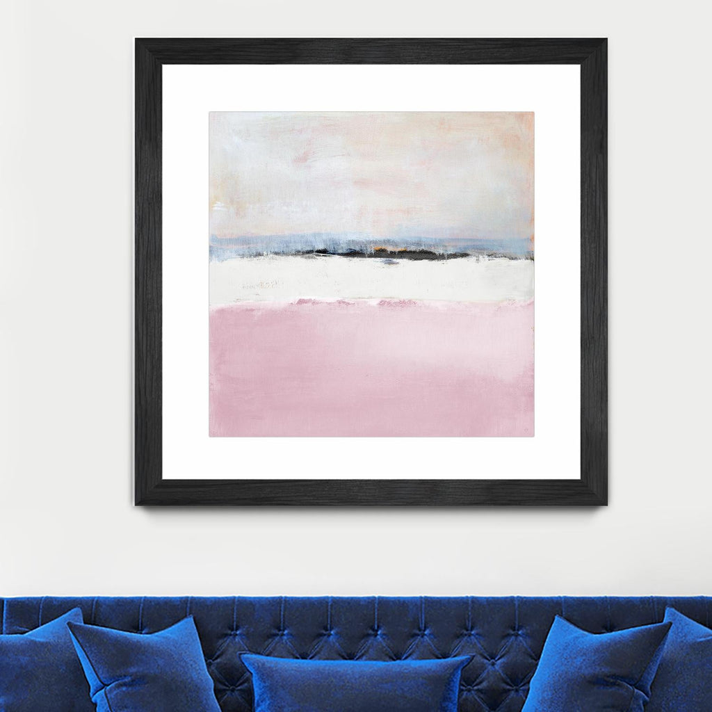 Pink Sea Abstract