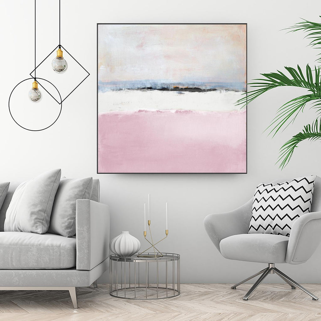 Pink Sea Abstract