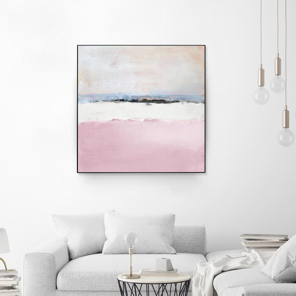Pink Sea Abstract