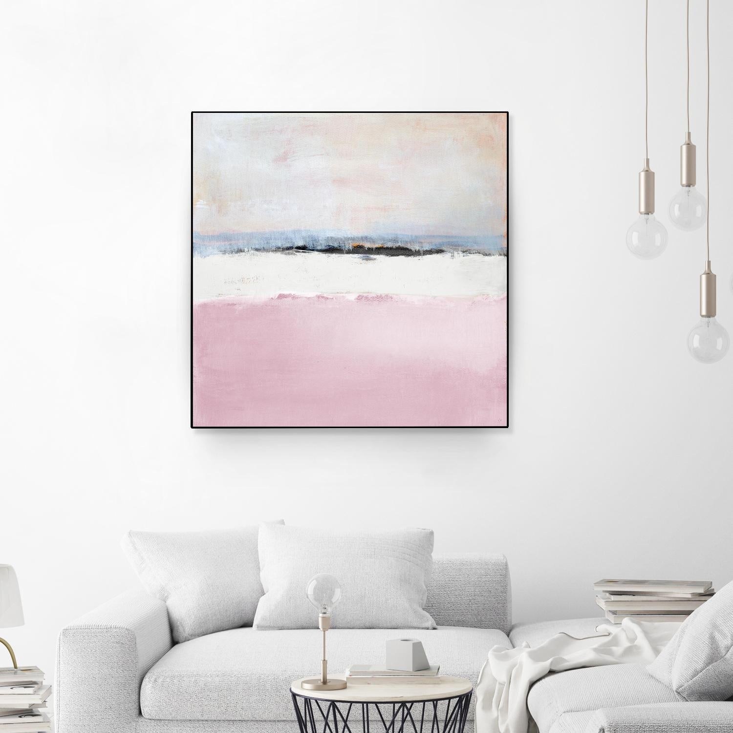 Pink Sea Abstract