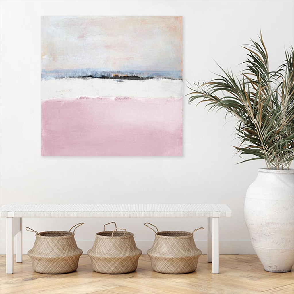 Pink Sea Abstract