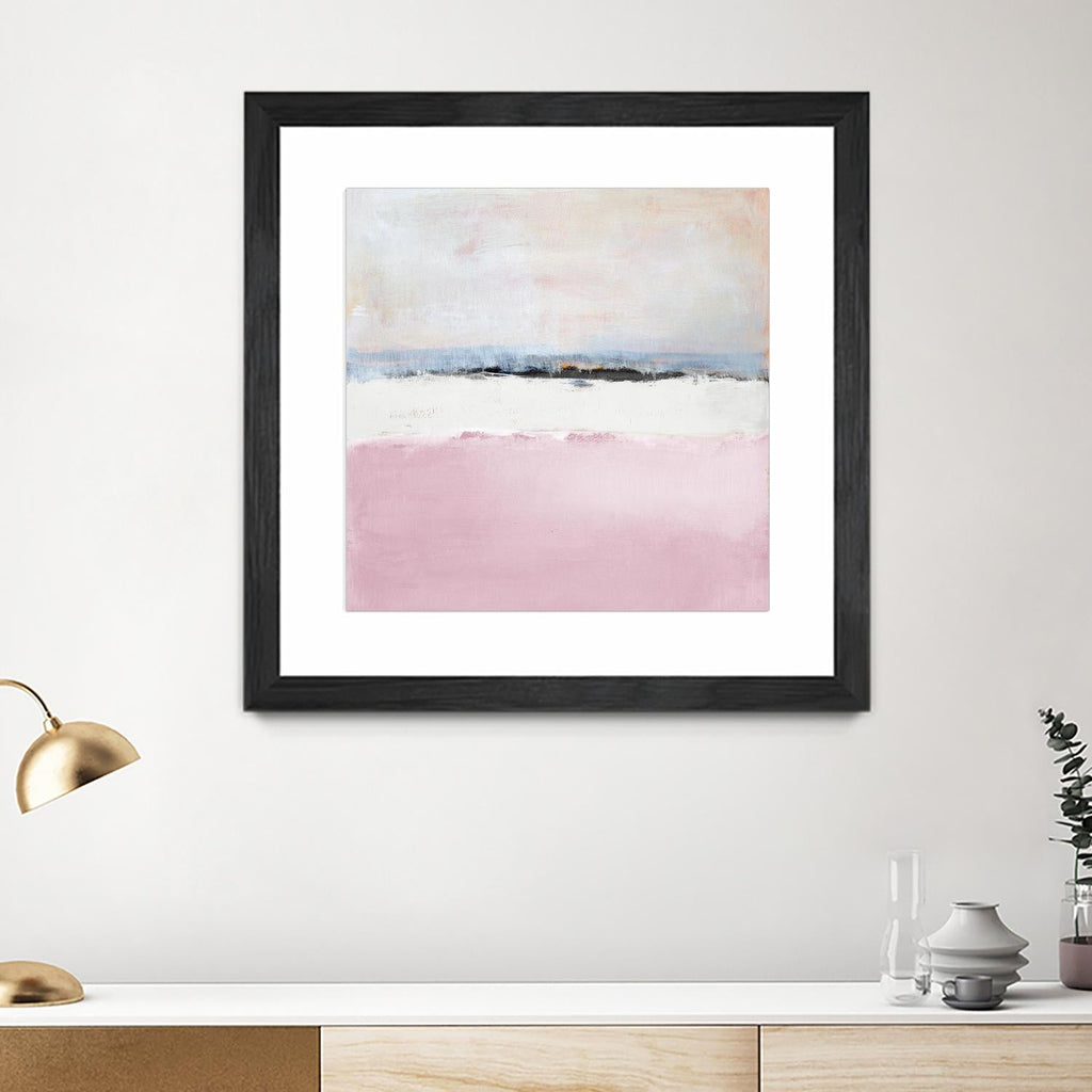 Pink Sea Abstract