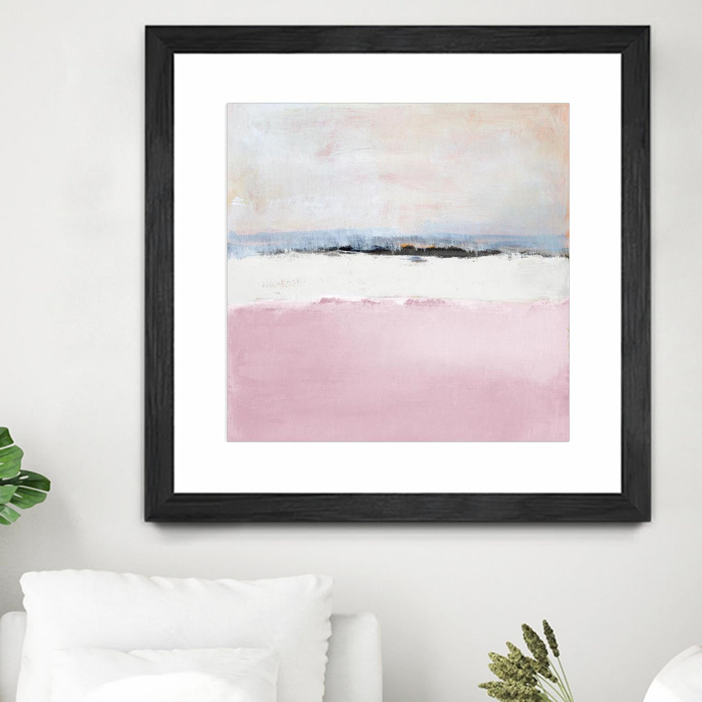 Pink Sea Abstract