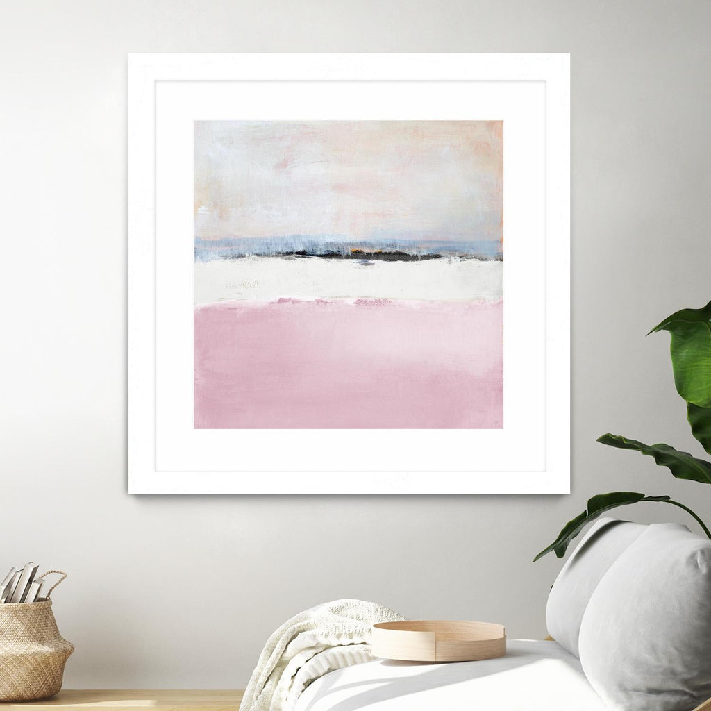Pink Sea Abstract
