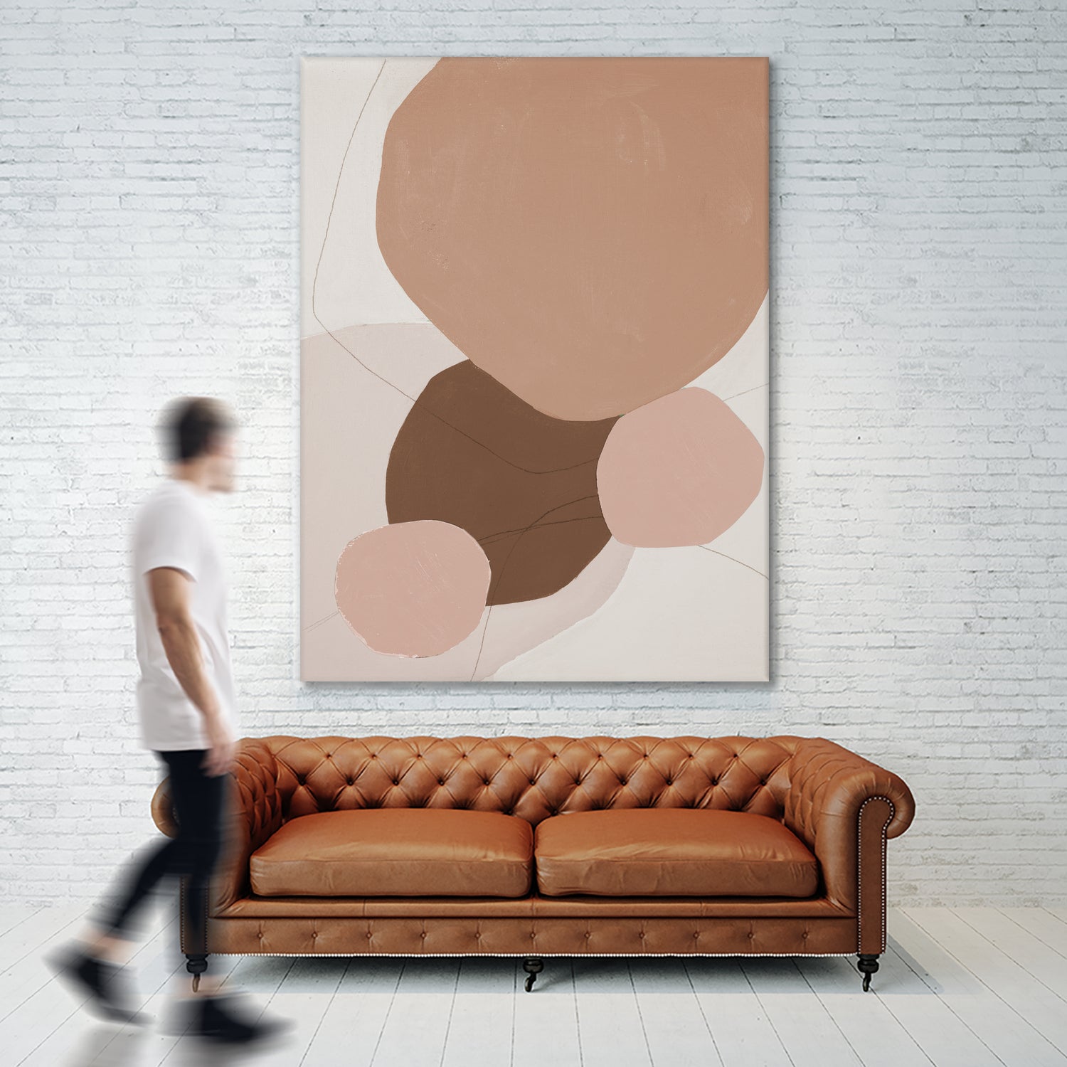 Fresh Shapes In Brown