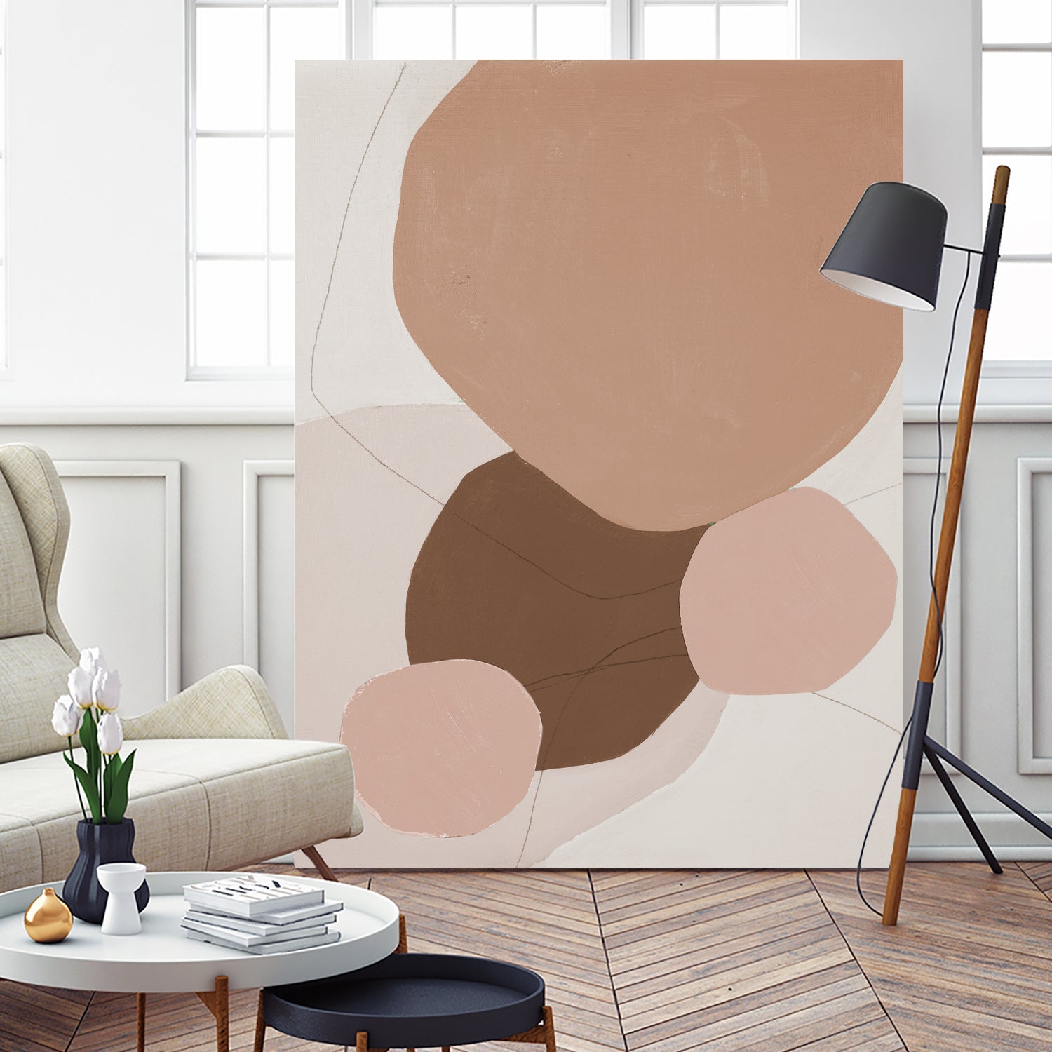 Fresh Shapes In Brown