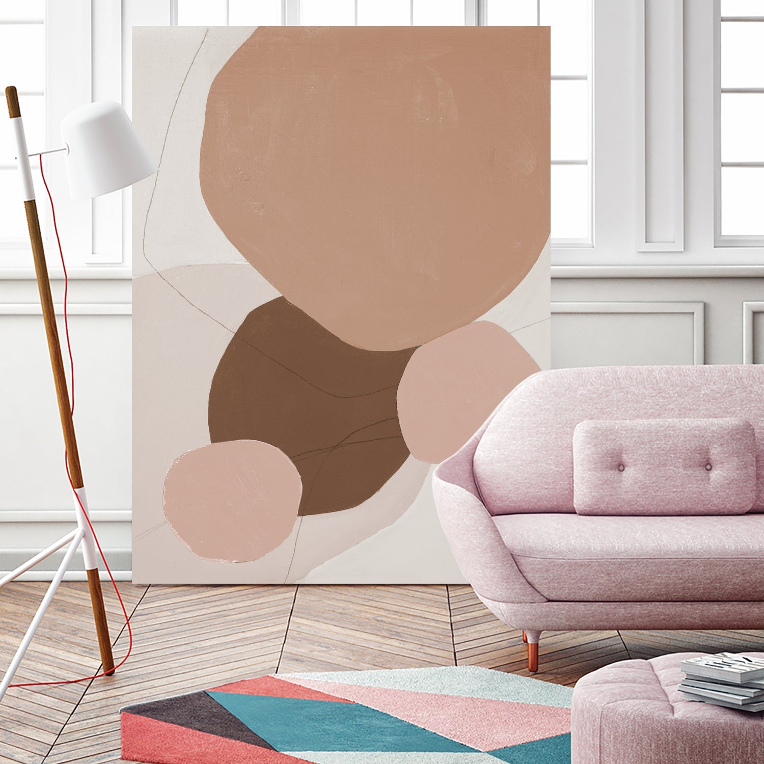 Fresh Shapes In Brown