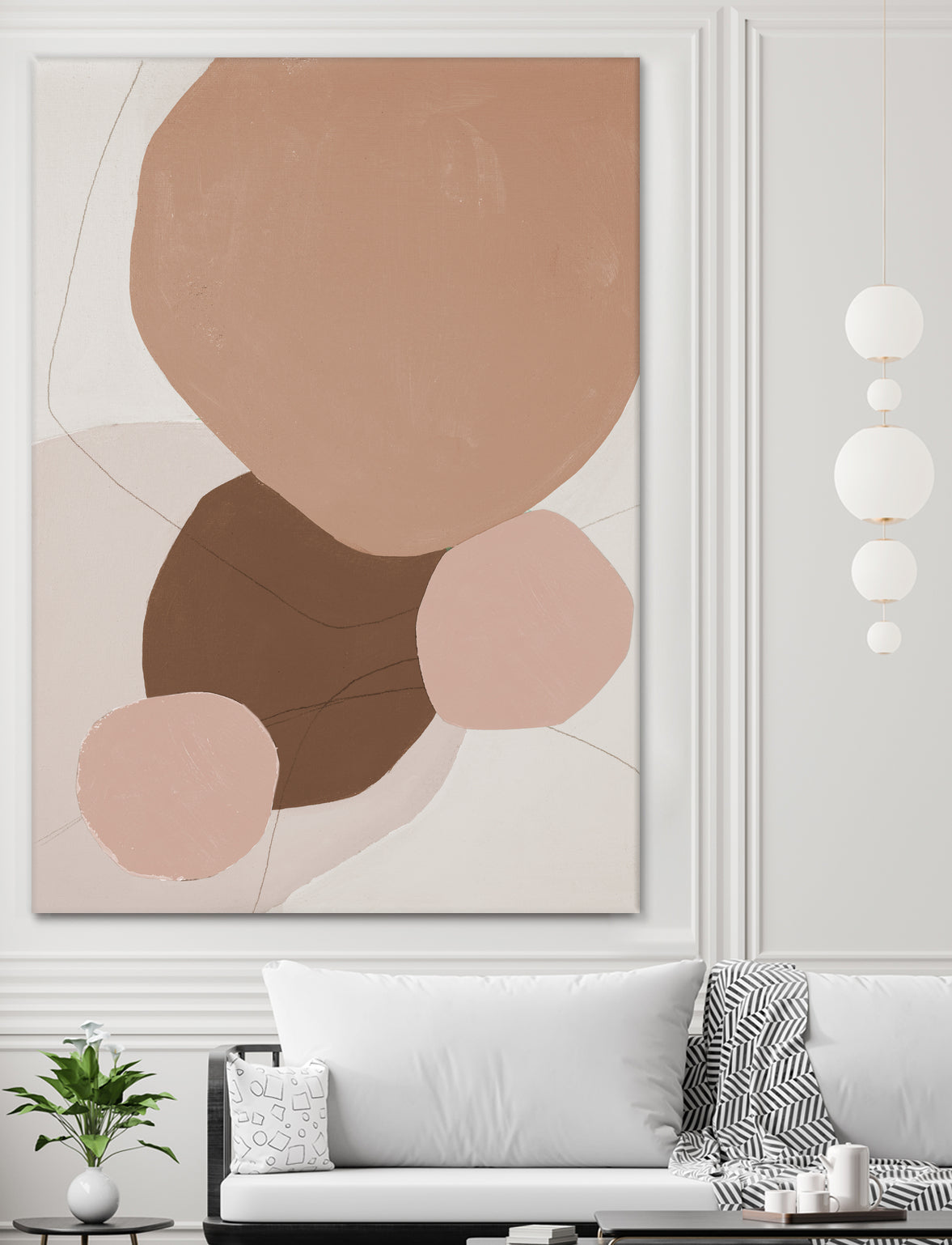 Fresh Shapes In Brown