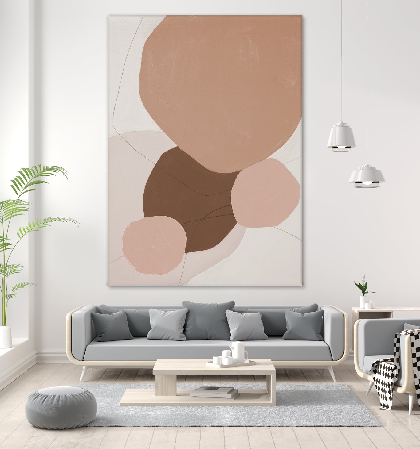 Fresh Shapes In Brown