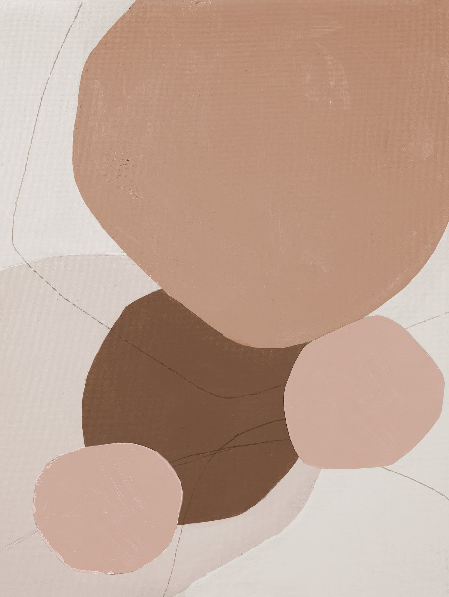Fresh Shapes In Brown