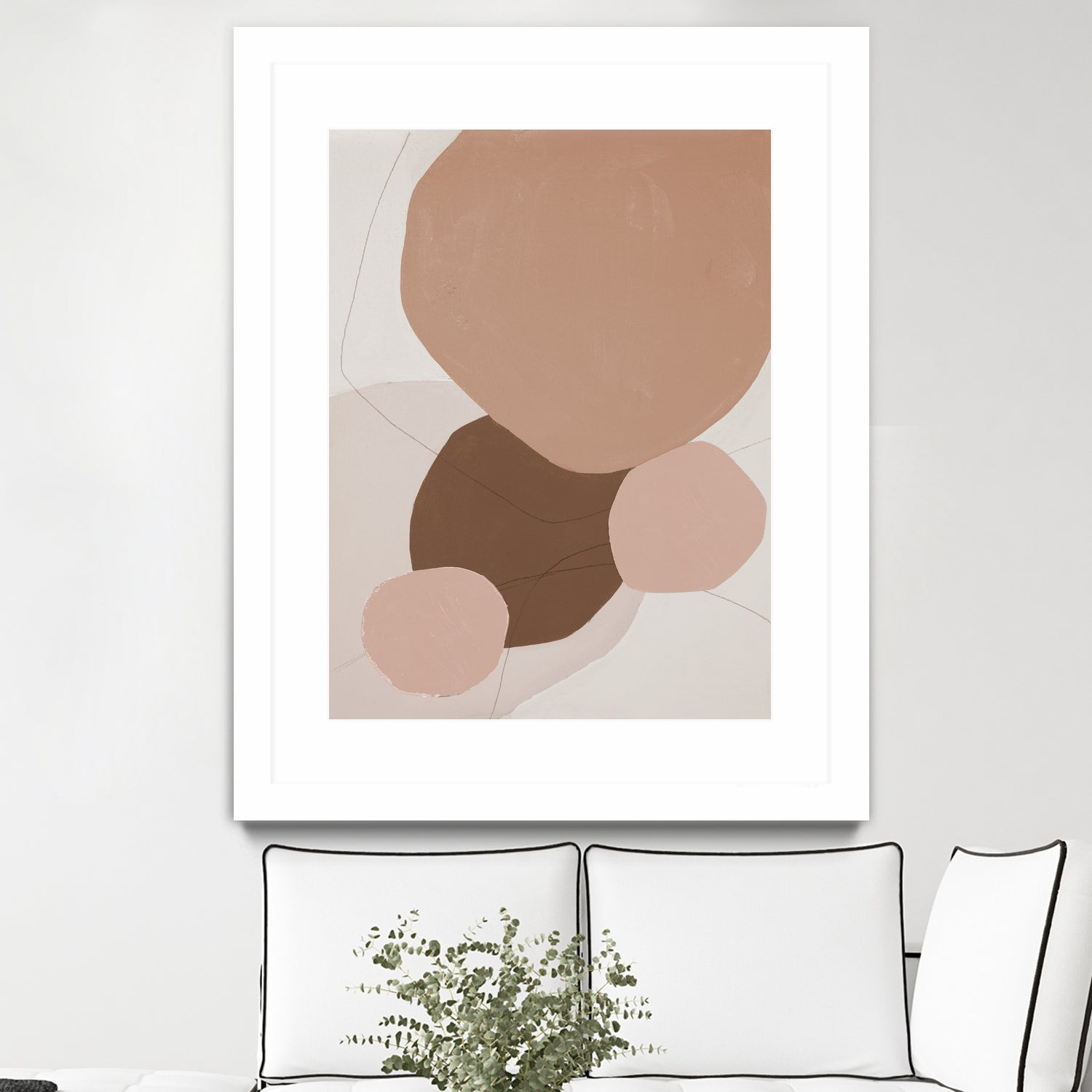 Fresh Shapes In Brown