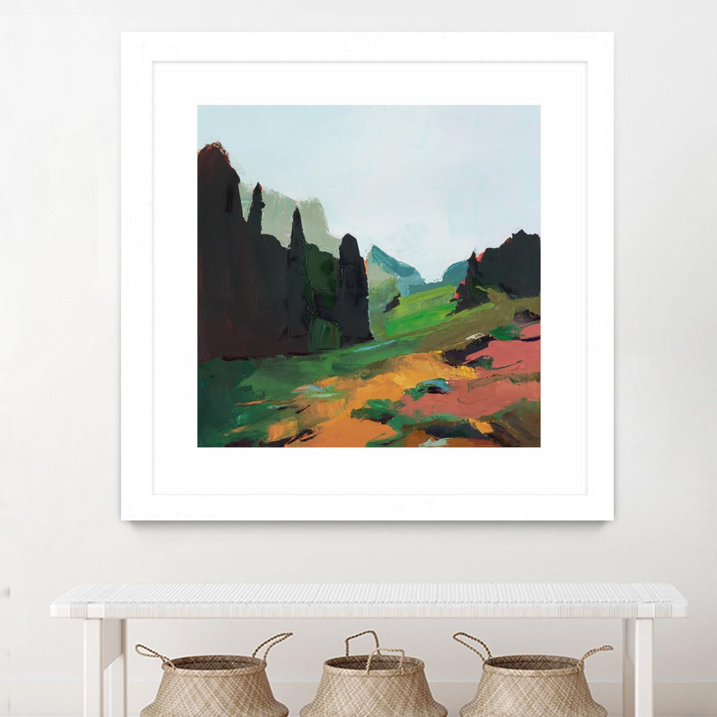 Green Alpine Meadow