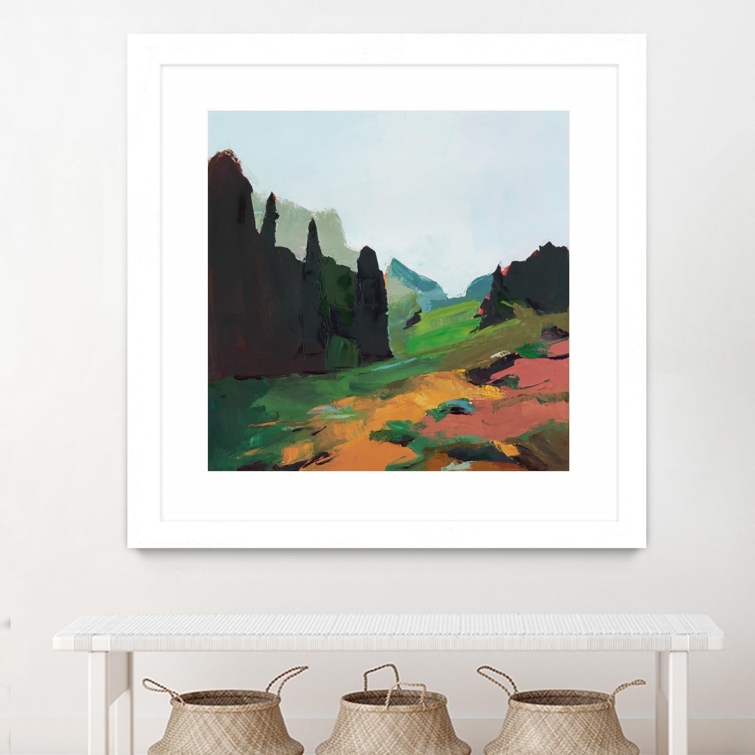 Green Alpine Meadow