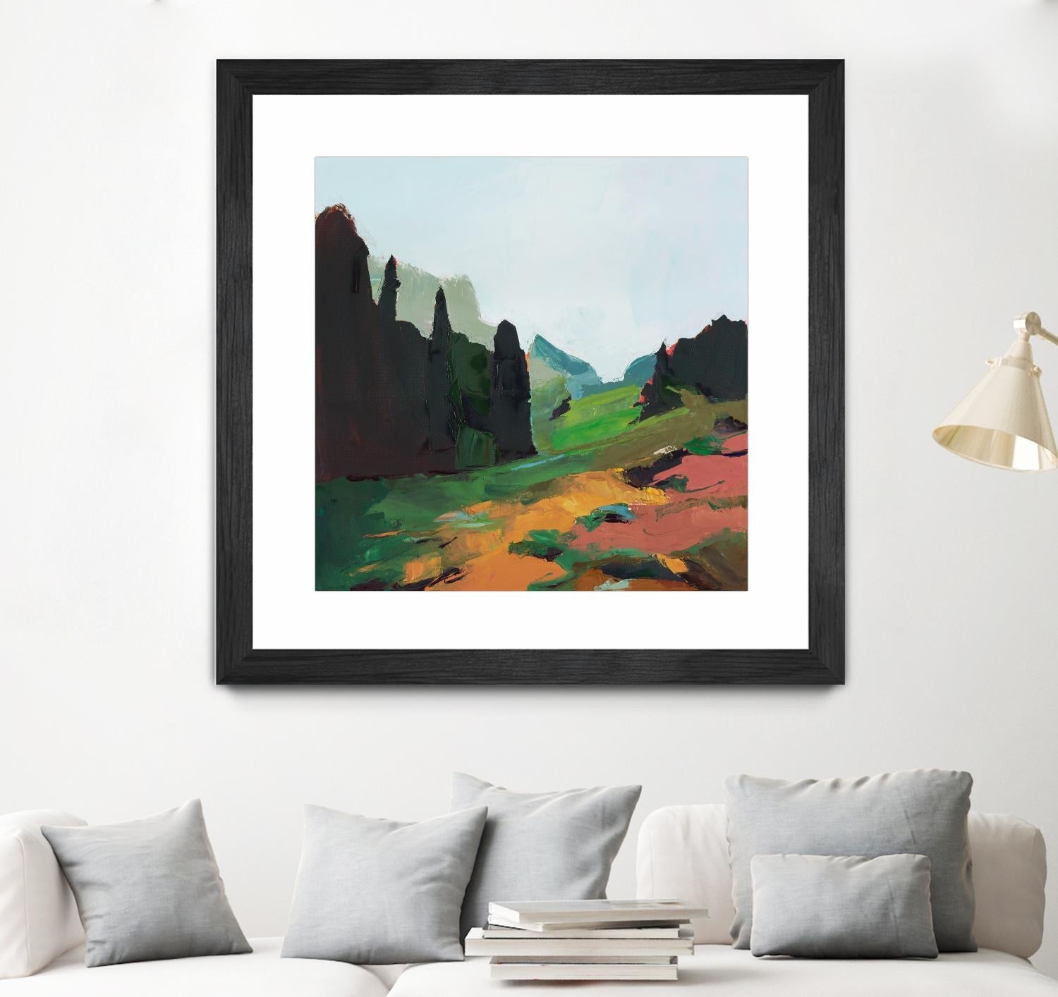 Green Alpine Meadow