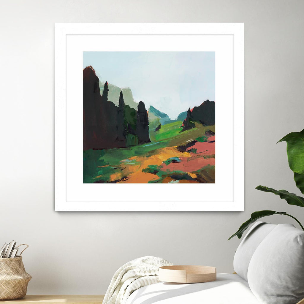 Green Alpine Meadow