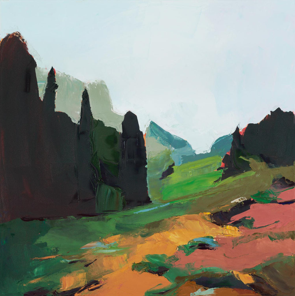 Green Alpine Meadow