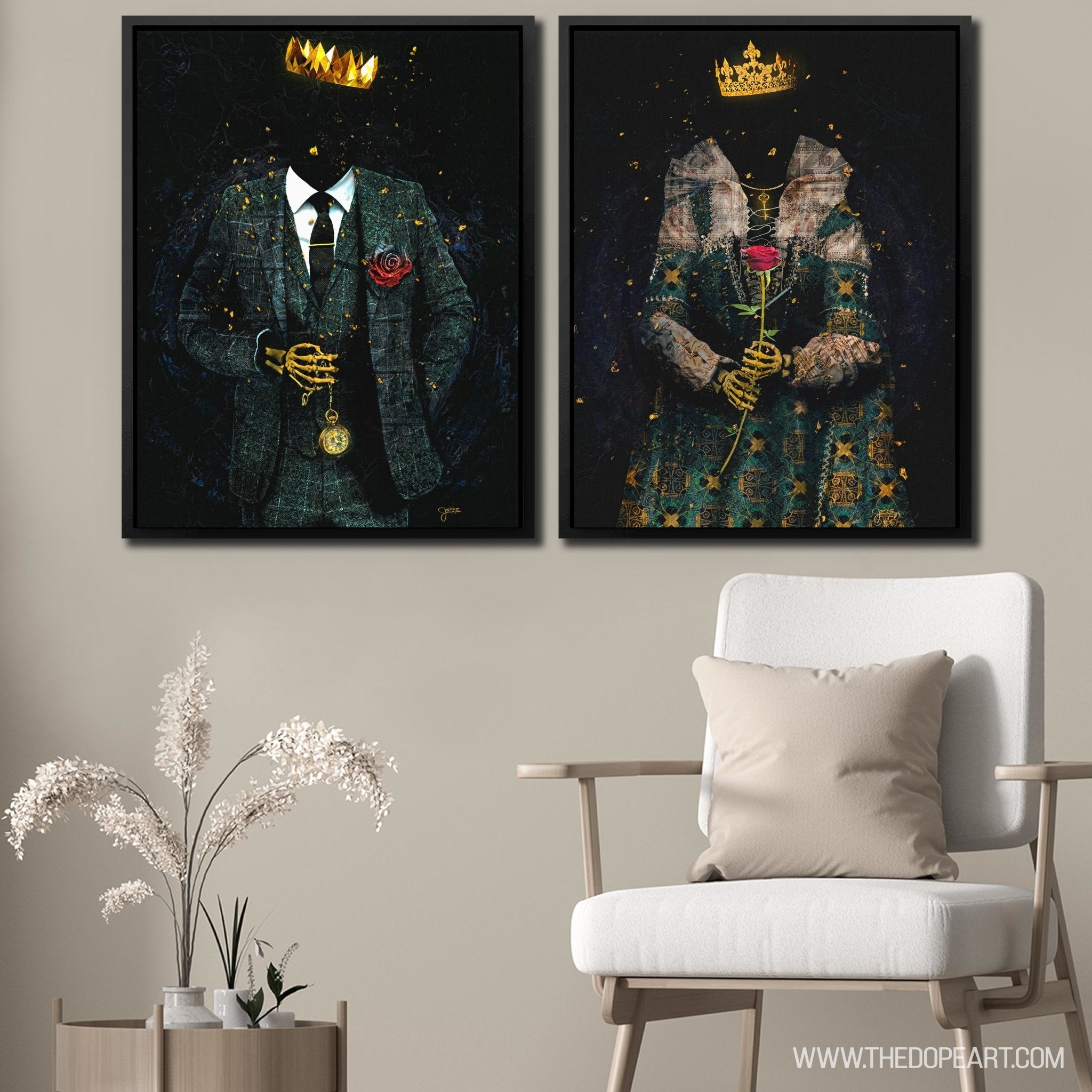 Eternal Royalty King and Queen Set