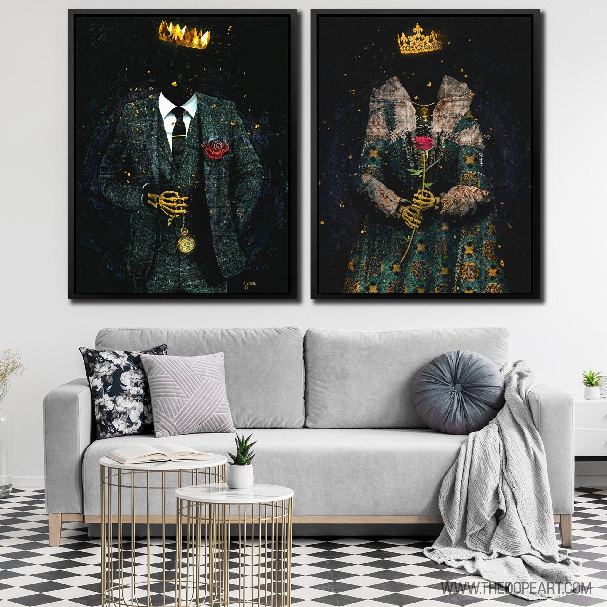 Eternal Royalty King and Queen Set