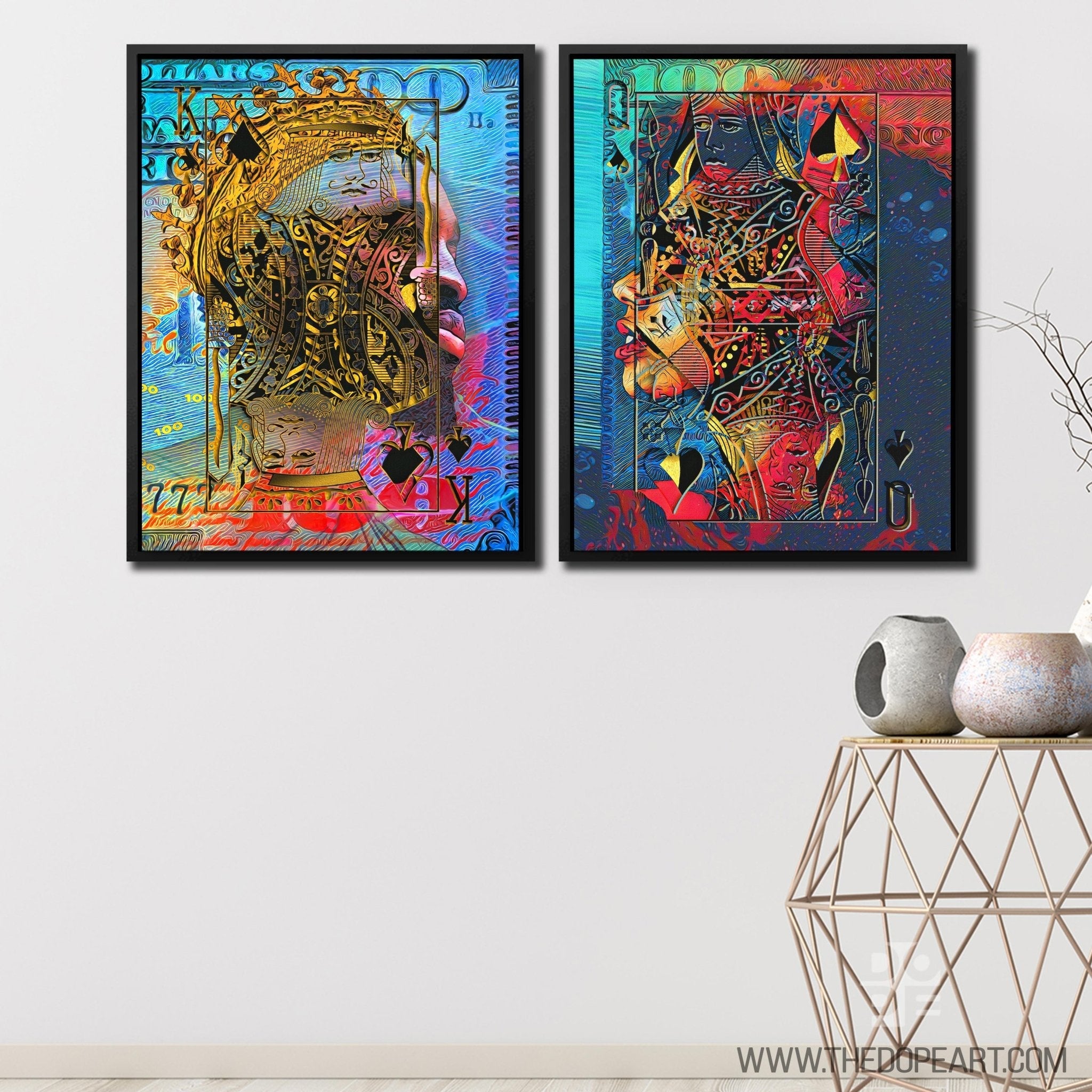 All-Seeing King and Queen Set