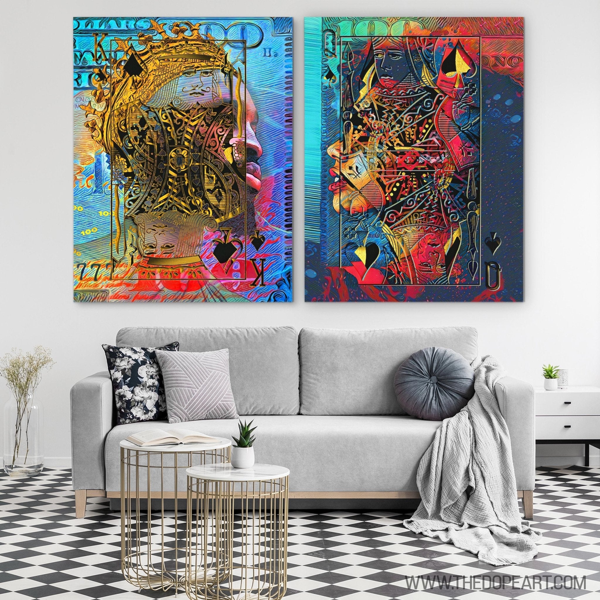 All-Seeing King and Queen Set