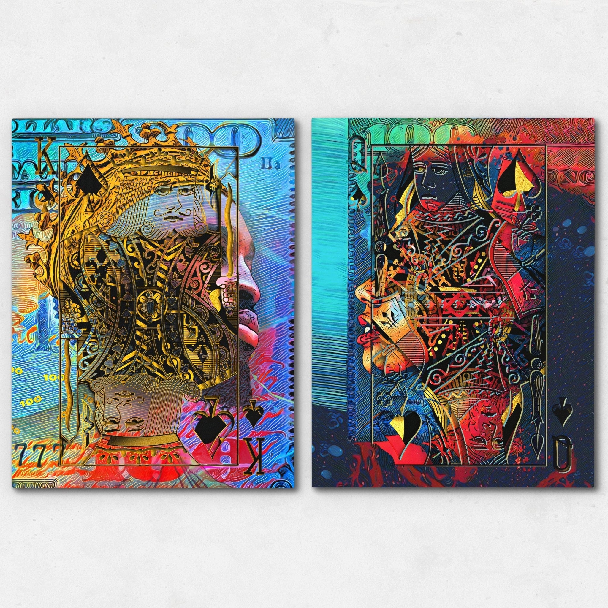 All-Seeing King and Queen Set